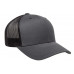 Кепка FlexFit 6606 Retro Trucker - Charcoal